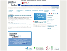 Tablet Screenshot of hscm.ca